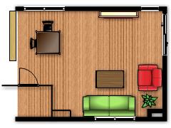 My first project - Dana made with Floorplanner