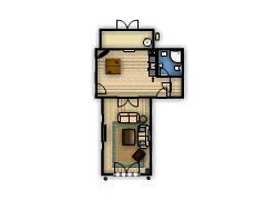 My first project - addition made with Floorplanner