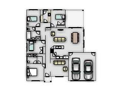 Belmont - Belmont 1 made with Floorplanner