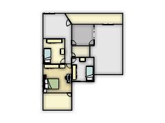 CASA NOVA REFORMADA - MODELO NOVO made with Floorplanner