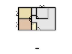 minha casa - CASA1 made with Floorplanner