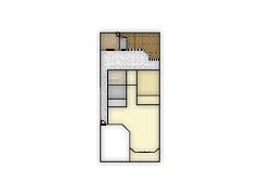 Planta Casa Binho e Lú Eldorado  - Planta sem moveis made with Floorplanner