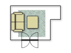 715 S. Lee St. - Den made with Floorplanner