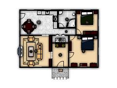Jack's House - Ground Floor made with Floorplanner