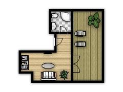 Mijn Floorplanner - zolder1 made with Floorplanner